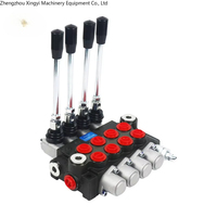 Vanne de commande hydraulique 40 litres, commande de frein 4 essieux, pression maximale 250 bars