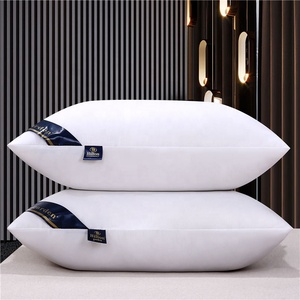 <span class=keywords><strong>Oreiller</strong></span> d'hôtel en polyester durable, lavable en machine, antibactérien, avec logo Pillow Factory, emballage de literie - Product Image 4