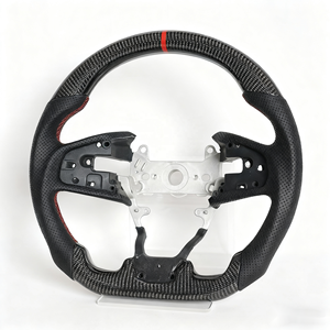 YPB104 Venta Caliente de Fábrica para Modificación de Volante de <span class=keywords><strong>Civic</strong></span> 16-21, Volante Deportivo de Fibra de Carbono - Product Image 4