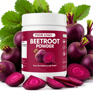 Сок из красной свеклы Private Label, порошок свекольного сока, 150 г в бутылке - Product Image 3