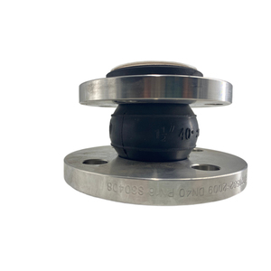 Única esfera flange tipo borracha flexível suave expansão conjunta acoplamento com flanges - Product Image 5
