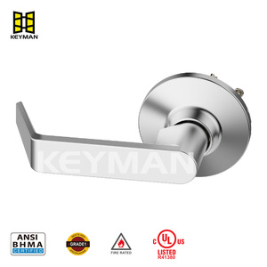 Keyman lửa-đánh giá chống trộm căn hộ chất lượng cao ANSI gỗ Cửa Khóa Set <span class=keywords><strong>Key</strong></span> Mỹ tiêu chuẩn thép không gỉ Lỗ mộng khóa - Product Image 4