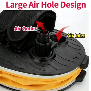 Juego de Pedales para Aplastar Globos Inflables, Competición de Estallar Globos con el Pie, Duradero para Niños, Juego de Carnaval al Aire Libre - Product Image 5