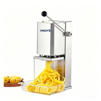 Machine automatique à couper les pommes de terre en spirale pour frites torsadées, idéale pour restaurants et snack-bars