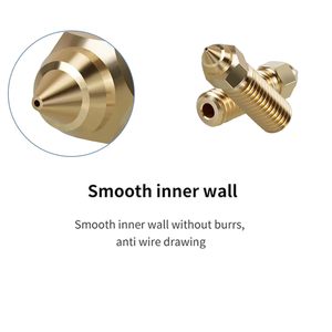 Boquillas de latón para <span class=keywords><strong>Ender</strong></span> <span class=keywords><strong>3</strong></span> V3 SE, piezas de impresora 3D Kit de boquillas de latón de alta velocidad de 0,4mm para Creality <span class=keywords><strong>Ender</strong></span> 5 S1, <span class=keywords><strong>Ender</strong></span> 7 - Product Image 6