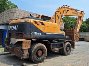 Excavatrice sur chenilles Hyundai 210W-9 originale d'occasion de haute qualité machine Hyundai 210w-9 de 21 tonnes à vendre - Product Image 4