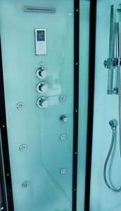 Hamam <span class=keywords><strong>de</strong></span> douche à vapeur mobile Offre Spéciale secteur, porte coulissante fermée, salle <span class=keywords><strong>de</strong></span> douche, cabine <span class=keywords><strong>de</strong></span> bain à vapeur - Product Image 3