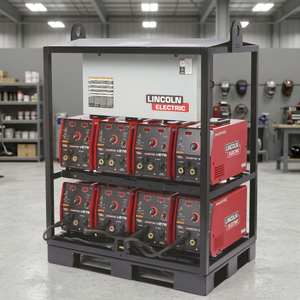Para Lincoln Electric Invertec V276, paquete de 8 estaciones de soldadura MIG en rack K4869-2, nuevo estado - Product Image 2