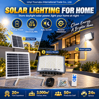 Projecteur solaire LED de haute qualité, lampe solaire 100W 200W 300W 400W, boîtier en aluminium, projecteurs solaires avec indicateur