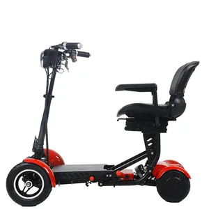 powerful and reliable 4 wheel electric mobility scooter trotinette electrique
