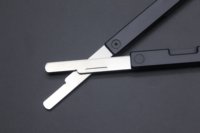 Llave de Repuesto Manual Plegable de Latón y ABS para Cerradura Electrónica de Huella Dactilar