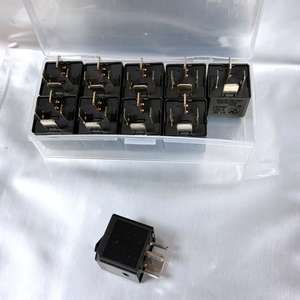 Relais automobiles V23136-J6-X48 12V 4 broches pour E39 E46 E53 E60 E61, commande du ventilateur, système électrique du moteur - Product Image 3