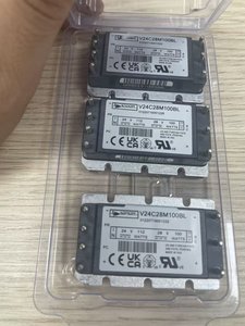 V2AC28M100BL 24V ถึง 28V 100W ตัวแปลงไฟ DC-DC แบบแยกส่วน โมดูลจ่ายไฟแบบควอเตอร์บริค ใหม่สำหรับเปลี่ยนซ่อม - Product Image 5