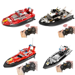 V705 Barco de alta velocidad vacaciones DIY bloques de construcción recargable juguete de agua educativo <span class=keywords><strong>para</strong></span> Parque de piscina <span class=keywords><strong>para</strong></span> niños - Product Image 2