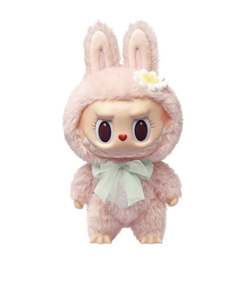 Labubu Mokoko Close to Sweet Vinyl Plush Doll 38cm Big Toys