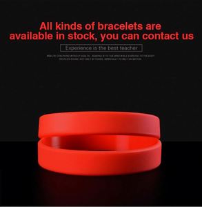Bracelets en silicone personnalisés pour hommes, créez vos propres bracelets en caoutchouc avec message ou logo, bracelets personnalisés - Product Image 2