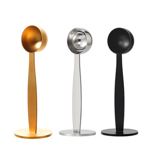 스테인리스 스틸 커피 탬퍼 & 계량스푼, 가정 및 상업용 바리스타를 위한 2-in-1 듀얼 유즈 에스프레소 커피 도구 (재고 있음) - Product Image 5