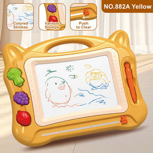 กระดาน<span class=keywords><strong>วาด</strong></span>ภาพแม่เหล็กการ์ตูนแบบกำหนดเองสำหรับเด็ก พร้อมขาตั้งแบบแสตมป์ ทำจากพลาสติก ABS ของเล่นวาด<span class=keywords><strong>ภาพ</strong></span>อเนกประสงค์สำหรับเด็ก - Product Image 4