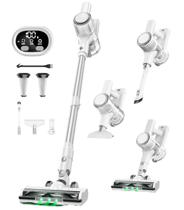 Aspirateur Cyclonique Sans Fil pour Usage Extérieur, Domestique et Automobile, 3 Modes, Anti-Emmêlement, Aspiration Puissante, Léger, Type Bâton, Idéal Hôtels et Garages (UE) - Product Image 1