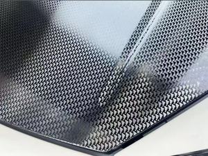 <span class=keywords><strong>Film</strong></span> vinyle auto-cicatrisant anti-UV à motifs d'<span class=keywords><strong>avion</strong></span> en fibre de carbone pour protection de carrosserie automobile, matériau PET, prix d'usine - Product Image 3