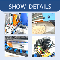 Système d'alimentation automatique à commande numérique CNC de haute précision avec moteur pour machine de découpe de blocs de palettes en bois