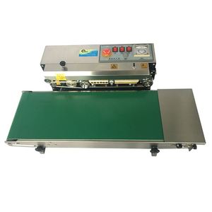 เครื่องซีลแบบต่อเนื่องอัตโนมัติแนวนอน 770 (โต๊ะลำเลียงขยายกว้าง 250 มม.) 20 ชิ้น/นาที ขับเคลื่อนด้วยไฟฟ้า 220V - Product Image 1