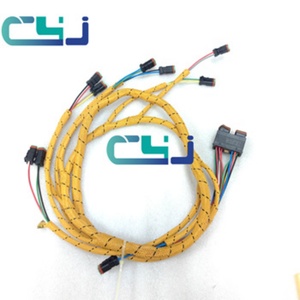 CAT 966H Wheel Loader Electrical Wiring <b>Harness</b> Part Number 247-4863 2474863 Construction Equipment - Product Image 4