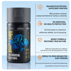 Thức ăn cá cảnh YEE bán buôn, tùy chỉnh, giàu protein, dành cho cá cảnh <span class=keywords><strong>mini</strong></span>, cá vẹt, cá cichlid - Product Image 2