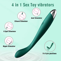 Meistverkaufte Erotikspielzeuge für Frauen, Klitoris-G-Punkt-Vibrator mit 10 Kraftvollen Vibrationsmodi, Klitoris-Nippel-Stimulator