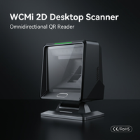 Escáner de Código de Barras de Escritorio A50 WCMi 2D, Lector de Códigos QR Omnidireccional de Manos Libres para Supermercados, Farmacias, Sistema POS, CE, RoHS