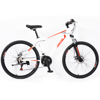 Vélo de montagne à frein à disque en acier 21 vitesses pas cher de Chine / Vélo VTT OEM en gros directement de l'usine