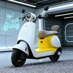 Moto électrique SMPLLO à deux roues motrices, batterie universelle au plomb/lithium 48/60/72V, moteur 1000W, frein à disque <span class=keywords><strong>avant</strong></span> et arrière - Product Image 1