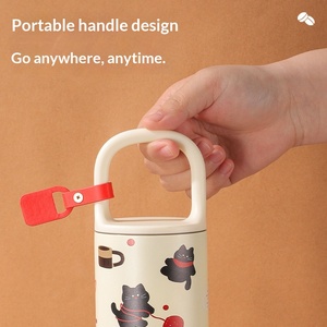 Termo Portátil de Acero Inoxidable 316 para Niñas, Diseño Clásico, 400ml, Aislado, para Café, Ideal para Viajes, con Aspecto Elegante - Product Image 3