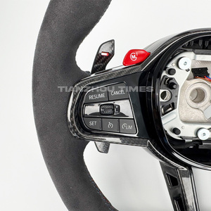 Volante Calefactable de Fibra de Carbono con Base Plana de Gamuza Sintética Serie G F para <span class=keywords><strong>BMW</strong></span> X3 G01 <span class=keywords><strong>M40i</strong></span> G21 Z4 G29 X6 G06 G26 G20 330i X3 G01 - Product Image 3
