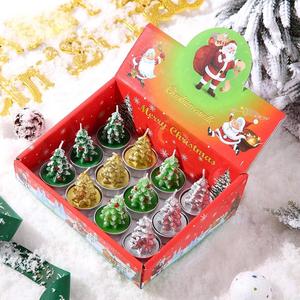 DAMAI <b>Boxed</b> Figure Tealight Multiple Xmas Design Mini Fragrance Candle for Home Xmas <b>Party</b> Decoration Christmas Scented Candle - Product Image 4