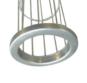 Customized Filter Cage Q235 304ss 316L 150mm diameter 16wires with top tube or venturi matching air dust filter bag house