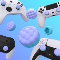 Poignées antidérapantes à coussin d'air pour contrôleurs de jeu