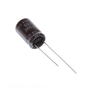 Condensador Original de Aluminio de 300 uF, 20%, 50V, Radial, TH EKYC500ELL301MJ16S - Product Image 1