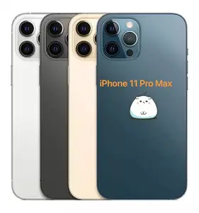 โทรศัพท์มือถือมือสอง,11 Pro Max 256G A + Grade สำหรับ Iphone11 Pro Max ปลดล็อกโทรศัพท์มือถือรีเฟอร์บิช