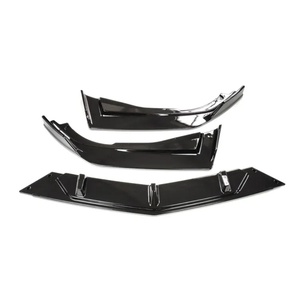 Welta กันชนหน้ารถกันชนหน้ารถสปอยเลอร์ ABS + พลาสติก PP สีดำขัดเงาสำหรับ11TH Gen Civic ไม่จำกัด - Product Image 6