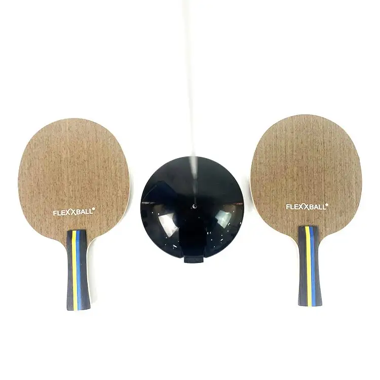 Cina In Legno Racchetta Paddle Elastico Morbido Albero Tennis Da Tavolo Rimbalzo Allenatore di Sport Giocattolo Coperta o Giochi All'aperto Tennis Da Tavolo Pipistrello