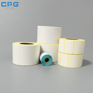 OEM Service 30x50mm Thermal <b>Roll</b> Label Frozen Adhesive Cold Resistant Shipping Thermal Label Sticker - Product Image 1