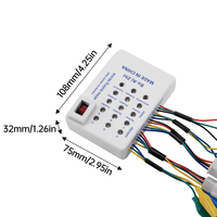 Dispositif de réparation électromobile Contrôleur de véhicule électrique Test de batterie Maintenance Détection pour testeur de vélo électrique 24V 36V 48V 60V 72V