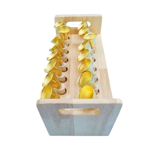 Wholesale 16pcs Diatonic Hand Bell Set with Wooden Stand Orff Percussion Instrument For School <b>Music</b> Class And Children Band - Product Image 1