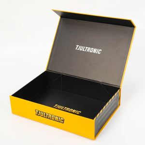 Caja de Regalo de Cartón Rígido Magnético Reciclable con Logotipo Personalizado y Caja de Regalo Plegable de Alta Calidad con Logotipo Personalizado - Product Image 1
