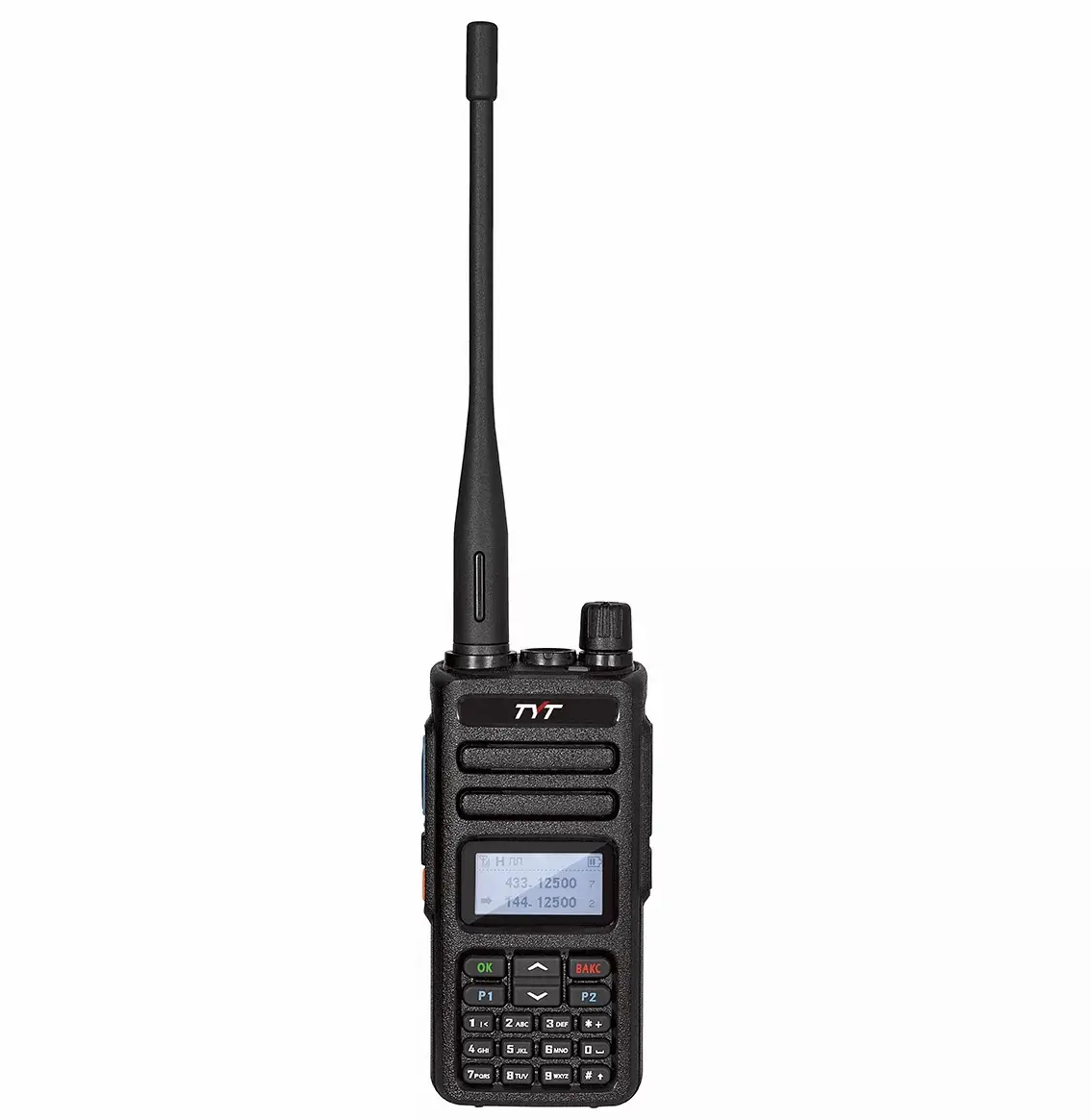 Rádio walkie talkie digital tyt MD-750 dmr, rádio com banda dupla 5w, transmissor de 1024 canais