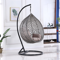 Balançoire Oeuf Chaise Mobilier De Jardin Extérieur Hamac Moderne À Bascule Cour Patio Balançoires Panier Rotin Jardin Chaise Suspendue