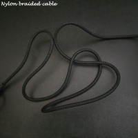 Viajes sin preocupaciones La durabilidad más pequeña Trenzado Multifuncional USB Tipo C 8 pines 4 en 1 Cables