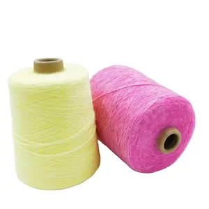 Thick Soft Air Yarn NM 4.4/1 51% Acrylic 49% Nylon for Hand knitting and Flat Knitting Winter Sweater
