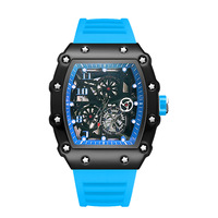 Nouvelle montre tendance en vente flash, montre étanche de haute qualité pour hommes, montres à quartz de luxe